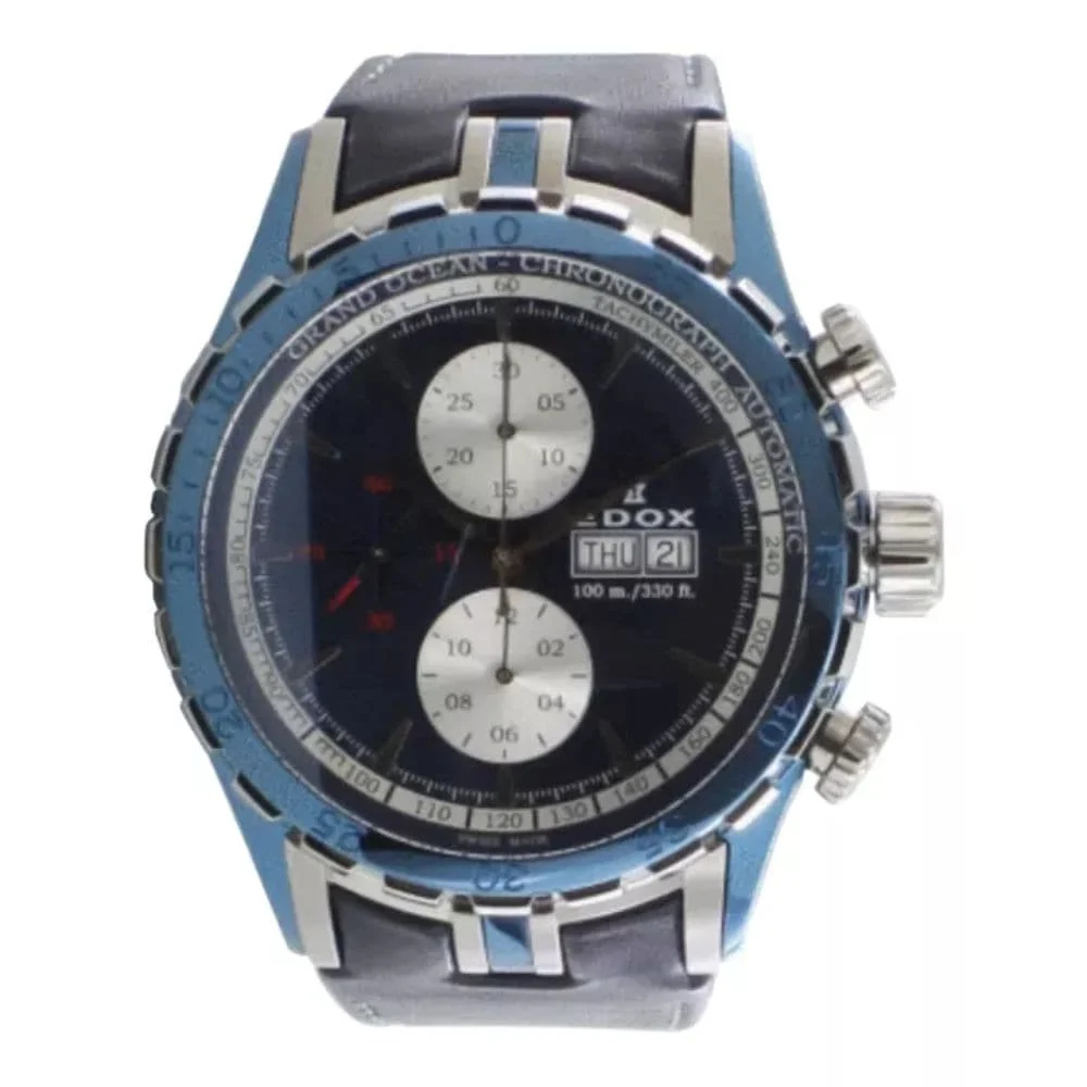 EDOX Les Bémonts ED01120-3-BUIN 44 mm kol saati