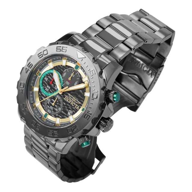 Invicta Pro Diver Watch - 54mm. Gunmetal (50253) kol saati