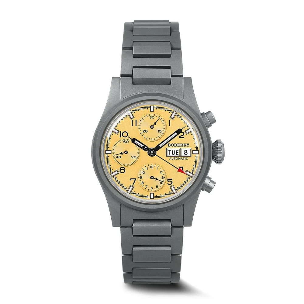 BODERRY Landmaster BD-A18T-05B 39 mm kol saati