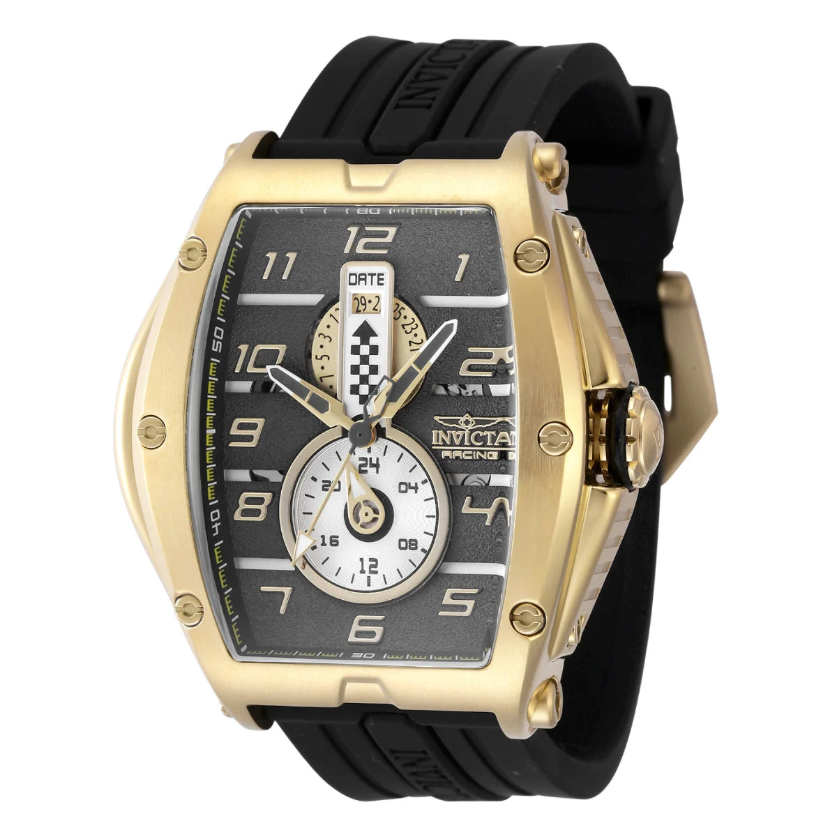 Invicta Racing Vibe RPM Watch - 57mm. Black (47386) kol saati