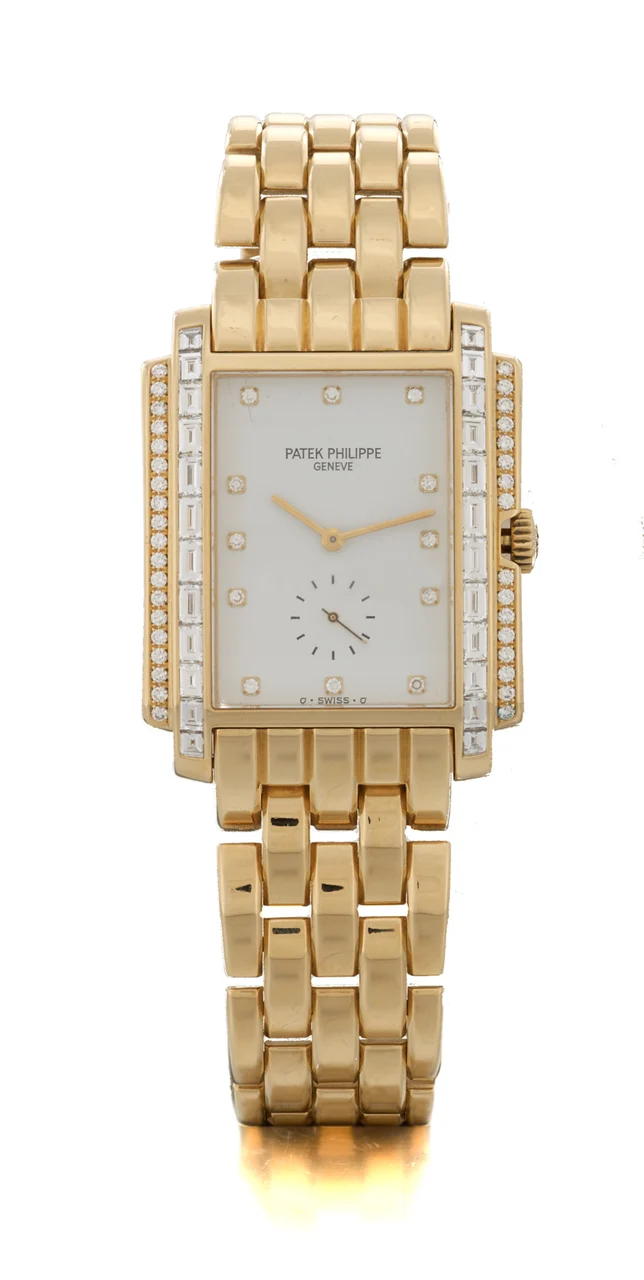Patek Philippe PATEK PHILIPPE, REF. 5045, GONDOLO, BAGUETTEDIAMONDS, YELLOW GOLD kol saati