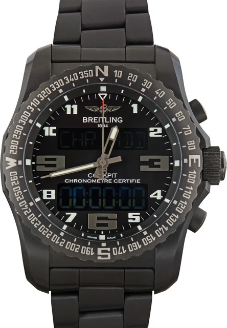 Breitling Cockpit B50 Night Mission Titanium VB501022/BD41 kol saati
