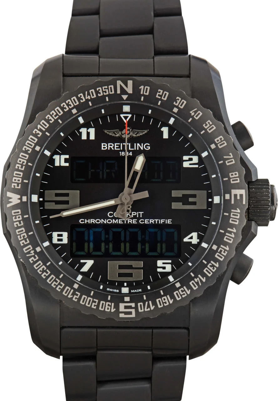 Breitling Cockpit B50 Night Mission Titanium VB501022/BD41 kol saati