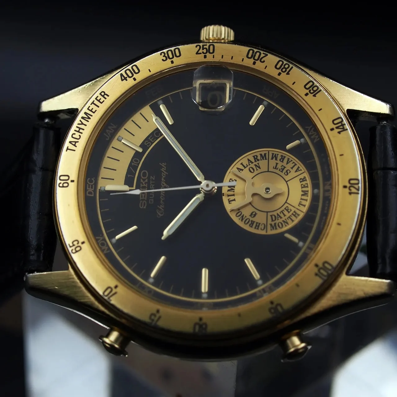 Seiko Cal. 6M25, Men’s Quartz Analog Watch, 1991 6M25-6040, Cal. 6M25, Men’s Quartz Analog Watch, 1991 38 mm kol saati