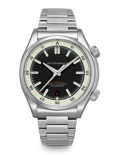Astor+Banks Sea Ranger M2 Black kol saati