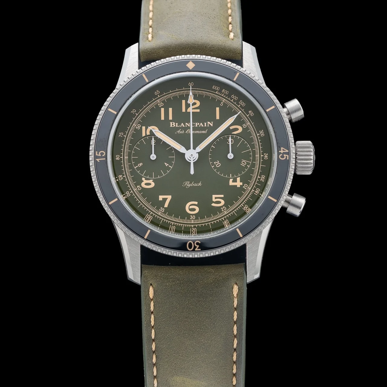 Blancpain Air Command Flyback Chronograph AC02 12B53 63B POC210009N42068 50 mm kol saati