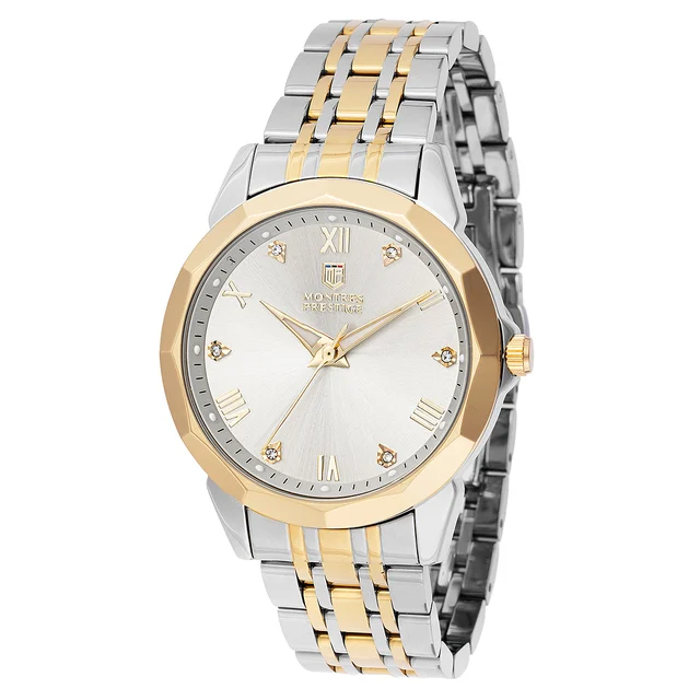 Invicta Montres Prestige Camden X Watch - 41mm. Steel, Gold (MPW-0042) kol saati