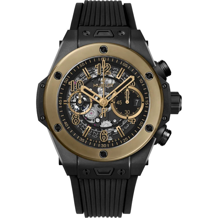 Hublot Unico Ceramic Magic Gold 421.CM.1130.RX kol saati