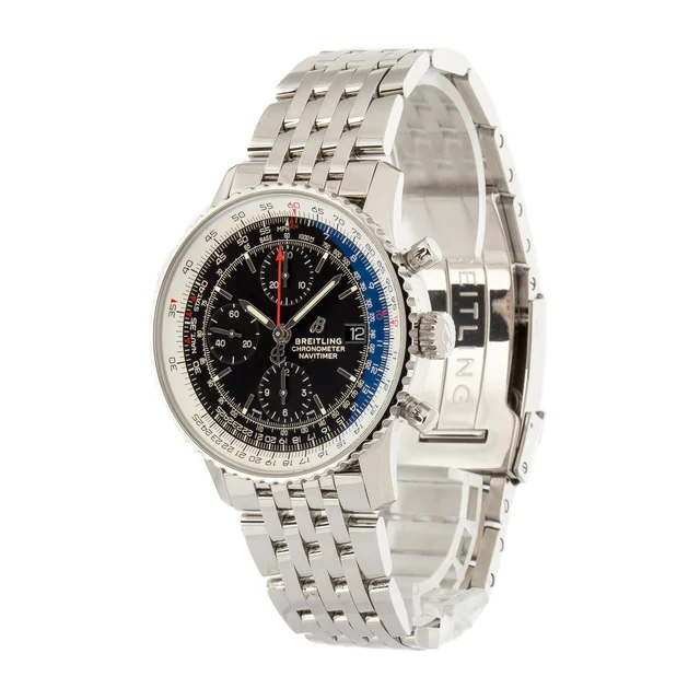 Breitling Navitimer Chronograph 41 Black Dial A13324121B1A1 kol saati