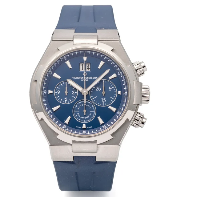 Vacheron Constantin VACHERON CONSTANTIN, REF. 49150, OVERSEAS, BLUE DIAL, STEEL kol saati