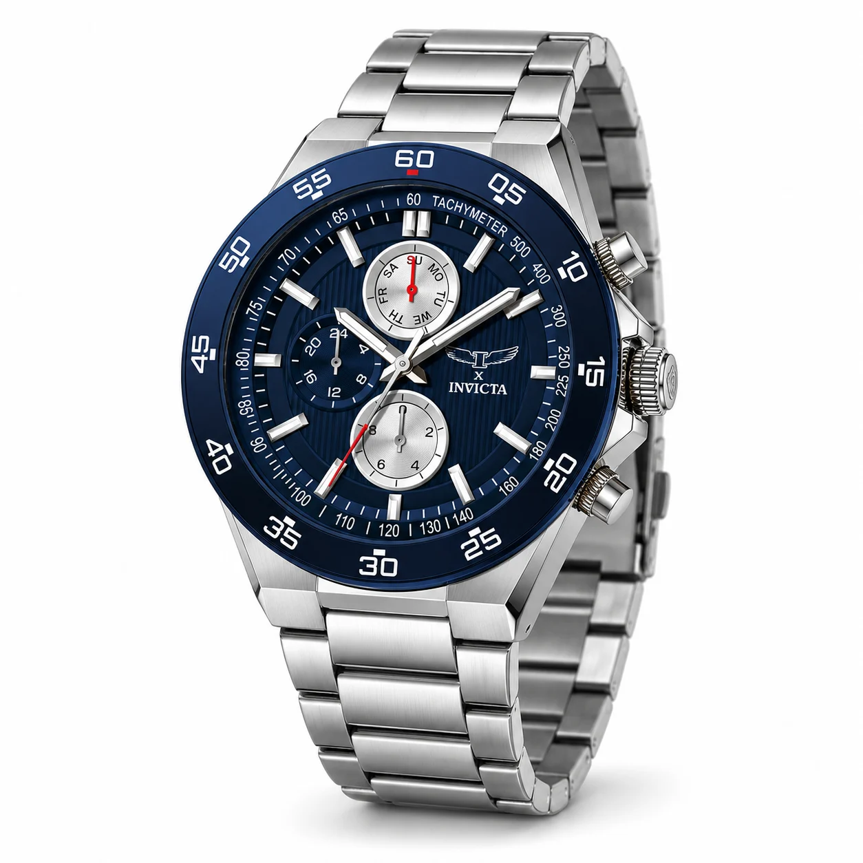 Invicta Rally Watch - 43mm, Silver (69979) 43 mm kol saati