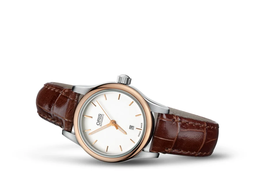 Oris Classic Date 01 561 7650 4351-07 5 14 10 28.5 mm kol saati
