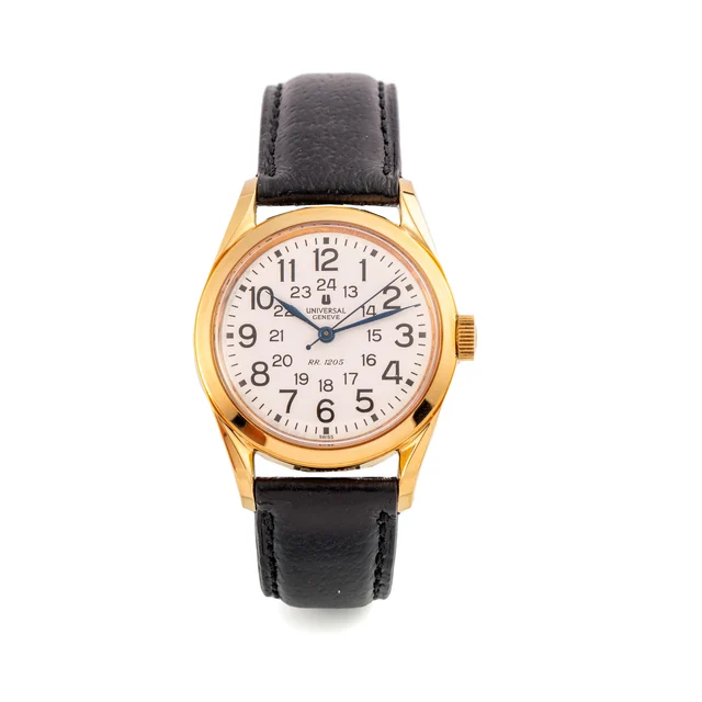 Universal UNIVERSAL REF. 865100, RAILROUTER 1205, GOLD PLATED kol saati
