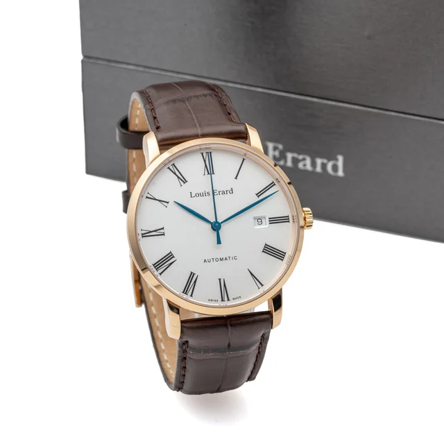 Louis Erard LOUIS ERARD, REF. 682330, EXCELLENCE, PINK GOLD, NEW kol saati