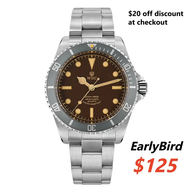 Watchdives Watchdives WD5513Q-石英-热带棕-复古黄奔驰针-三株400 kol saati