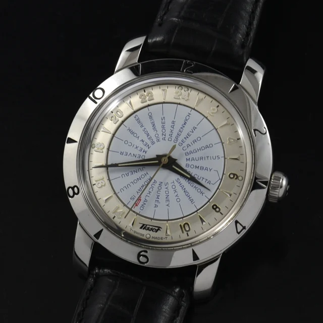 Tissot Navigator World Time Heritage Re-Issue kol saati