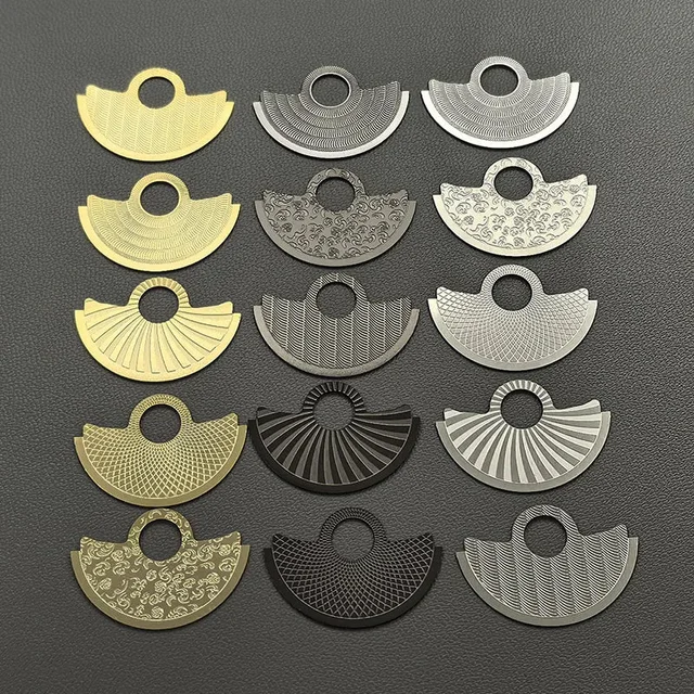 Tandorio Movement Automatic Hammer Rotor Metal Patch Fits NH36 4R35 4R36 NH38 NH39 7S Move