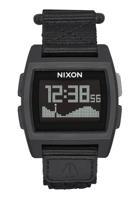 Nixon US Base Tide Nylon - All Black A1169-001-00 kol saati