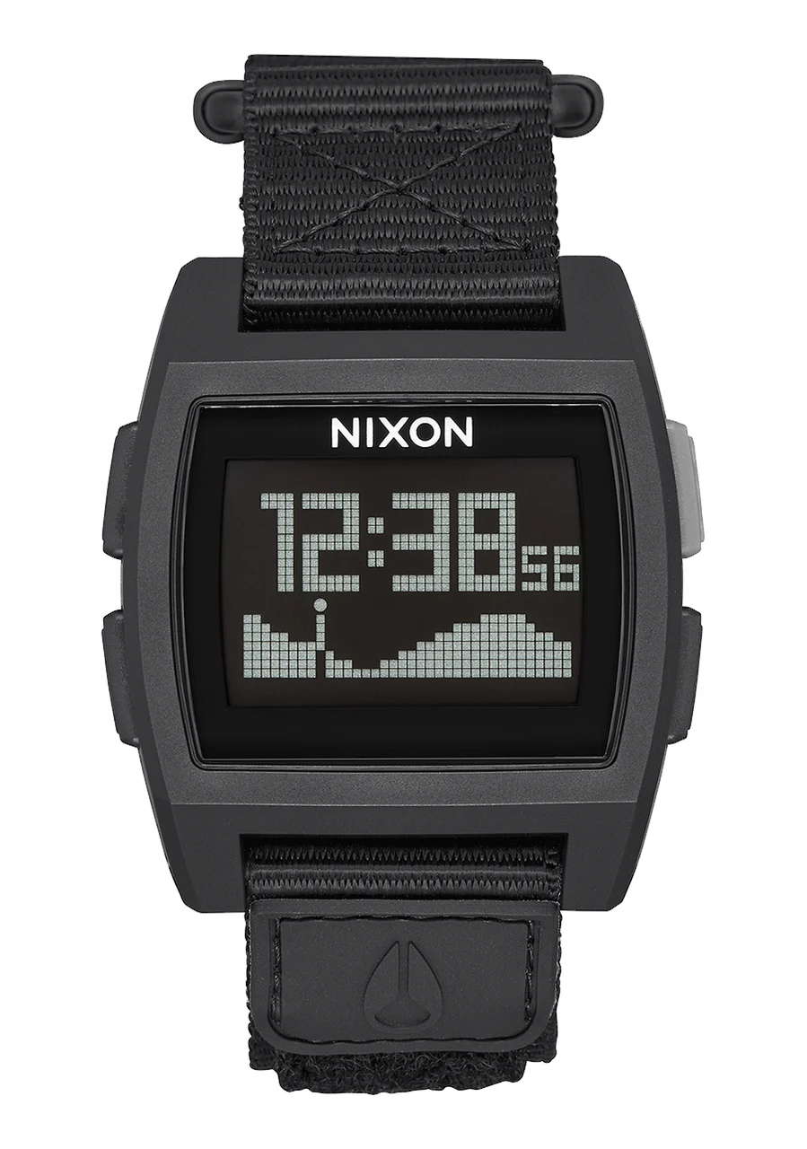 Nixon US Base Tide Nylon - All Black A1169-001-00 kol saati