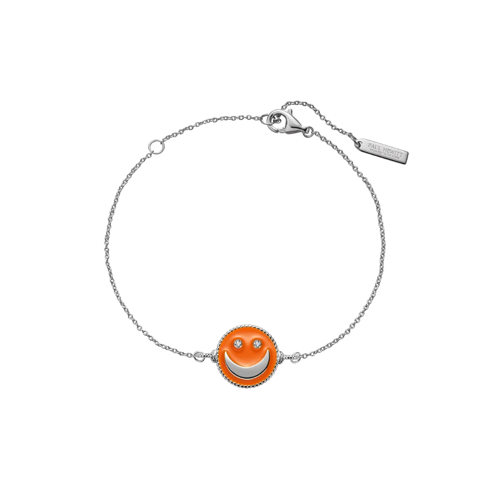 Default SuMoS Armkette Silber bright orange PH-JE-2068 kol saati