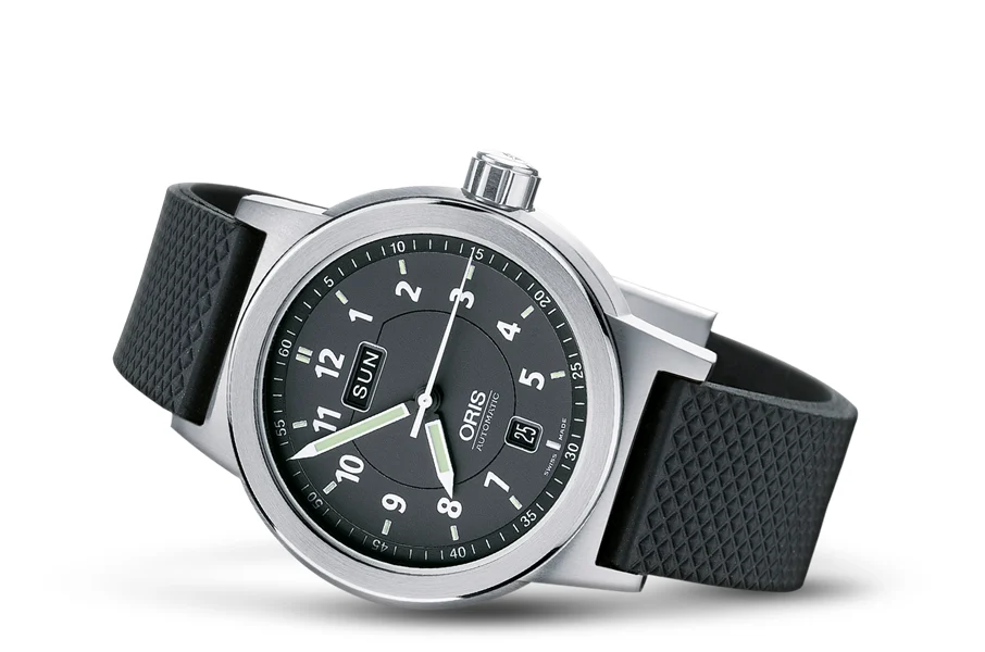 Oris Day Date 01 635 7534 4164-07 4 20 10 42 mm kol saati