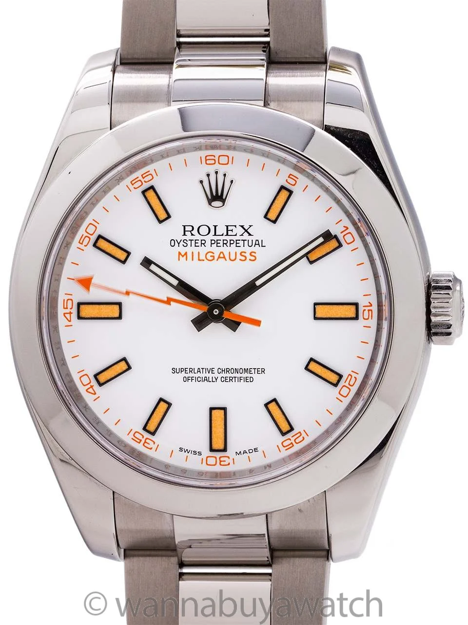 Rolex Milgauss 49728 40 mm kol saati