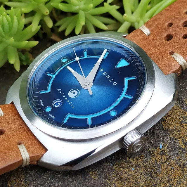 Direnzo DRZ_02_SS_blue kol saati