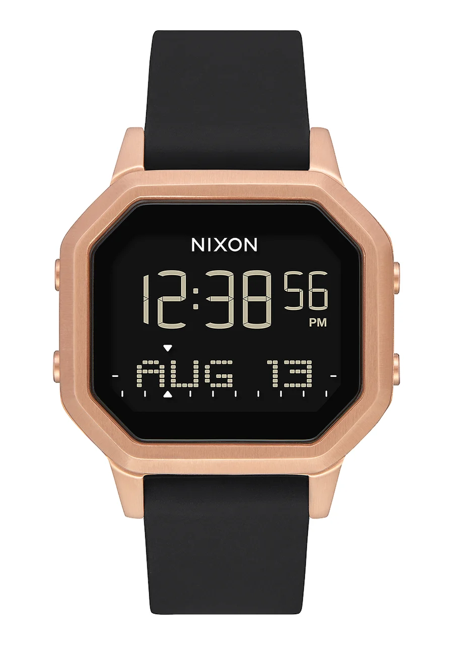 Nixon US Siren Stainless Steel - Rose Gold / Black A1211-1098-00 36 mm kol saati
