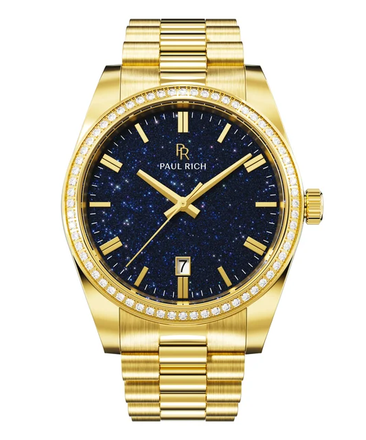 Paul Rich Legacy PR179G - Aventurine Gold Blue kol saati