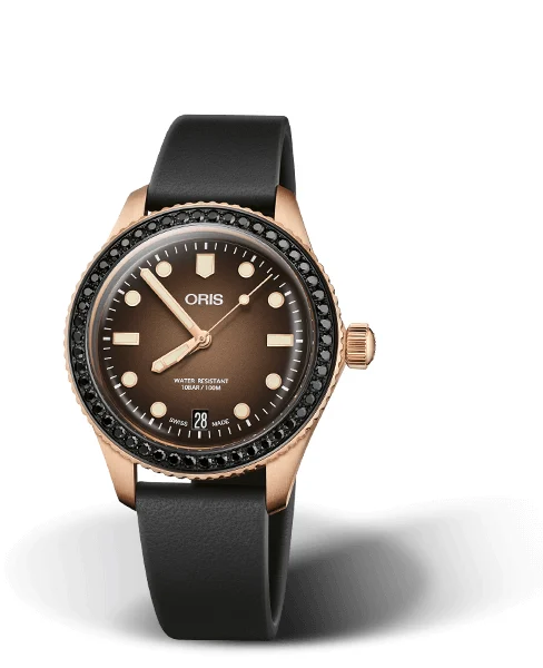 Oris Herzog Loibner Edition 01 733 7747 3986-Set 36 mm kol saati