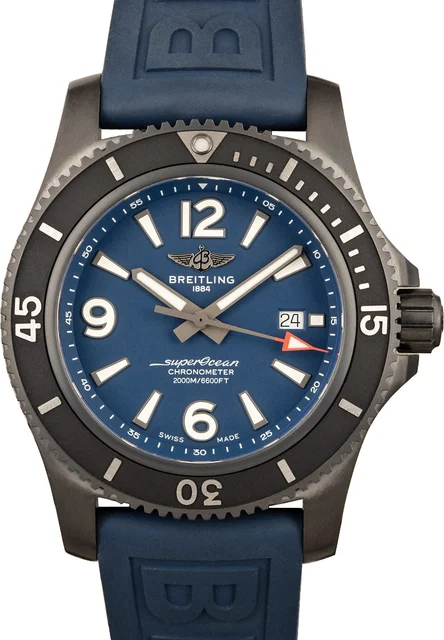 Breitling Superocean Blue Dial M17368D71C1S1 kol saati