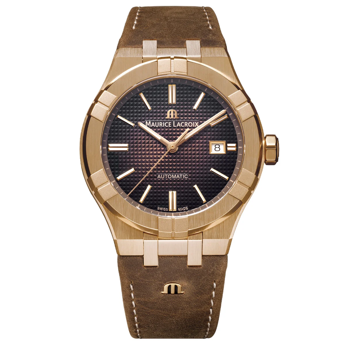 Maurice Lacroix MLAI6008BRZ017303 ML-AI6008BRZ01730-3 42 mm kol saati