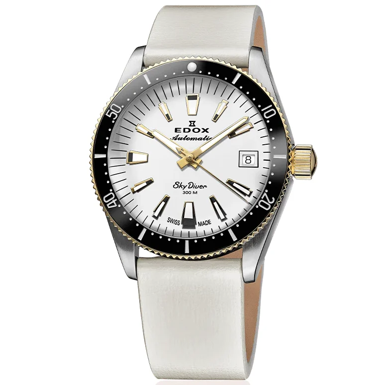 EDOX Skydiver 80131-357JNC-BI 38 mm kol saati