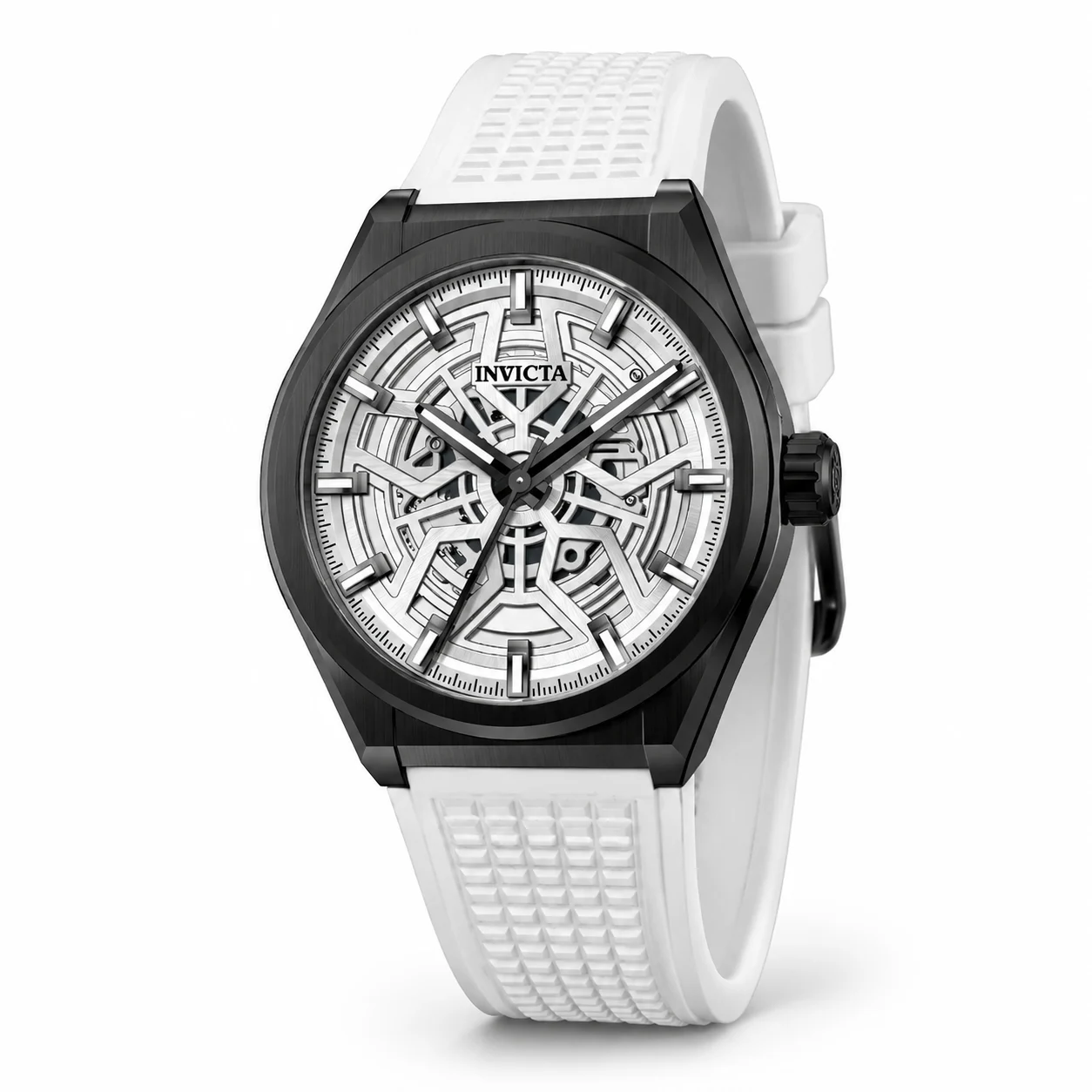 Invicta Speedway Rim Watch - 46mm, White (70058) 46 mm kol saati