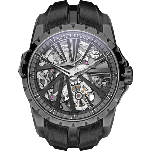 Roger Dubuis Diabolus In Machina Black DLC Titanium 45mm RDDBEX0841 kol saati