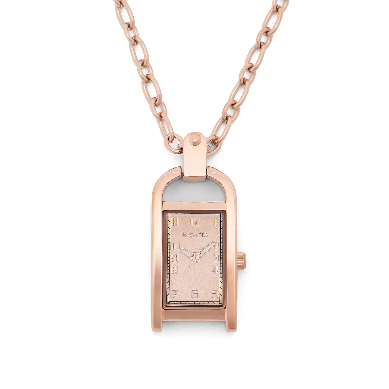 Invicta Mini Angel Necklace Watch - 18mm, Rose Gold (49936) kol saati