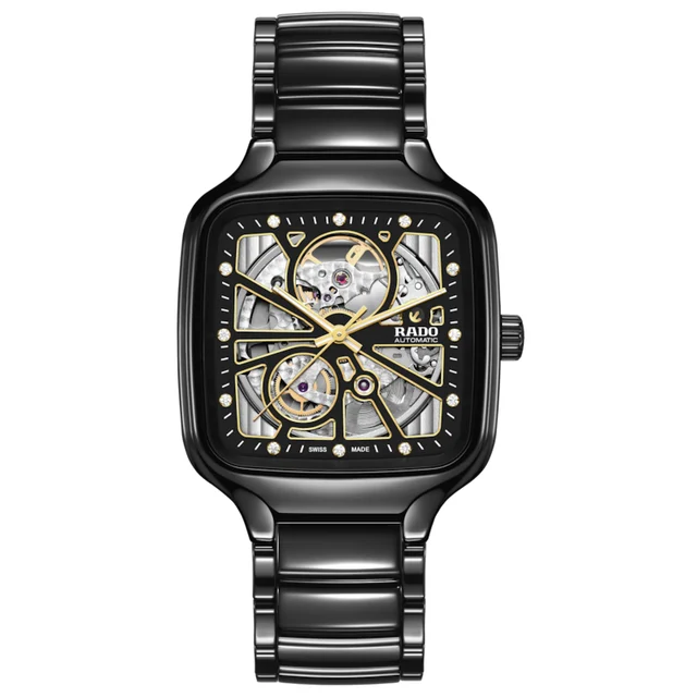 Rado True Square Automatic Open Heart R27086712 kol saati