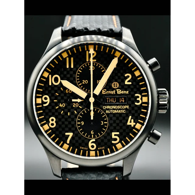 Ernst Benz Chronoscope PVD GC10176N-CF 210000019691 kol saati