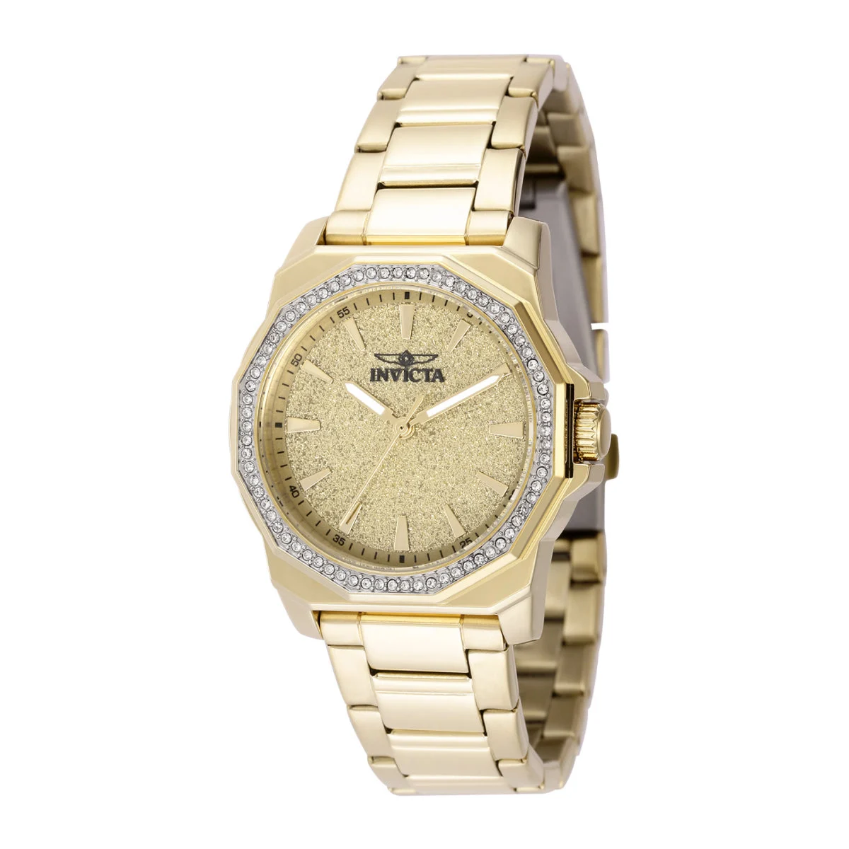 Invicta Speedway Watch - 34mm, Gold (49130) 34 mm kol saati