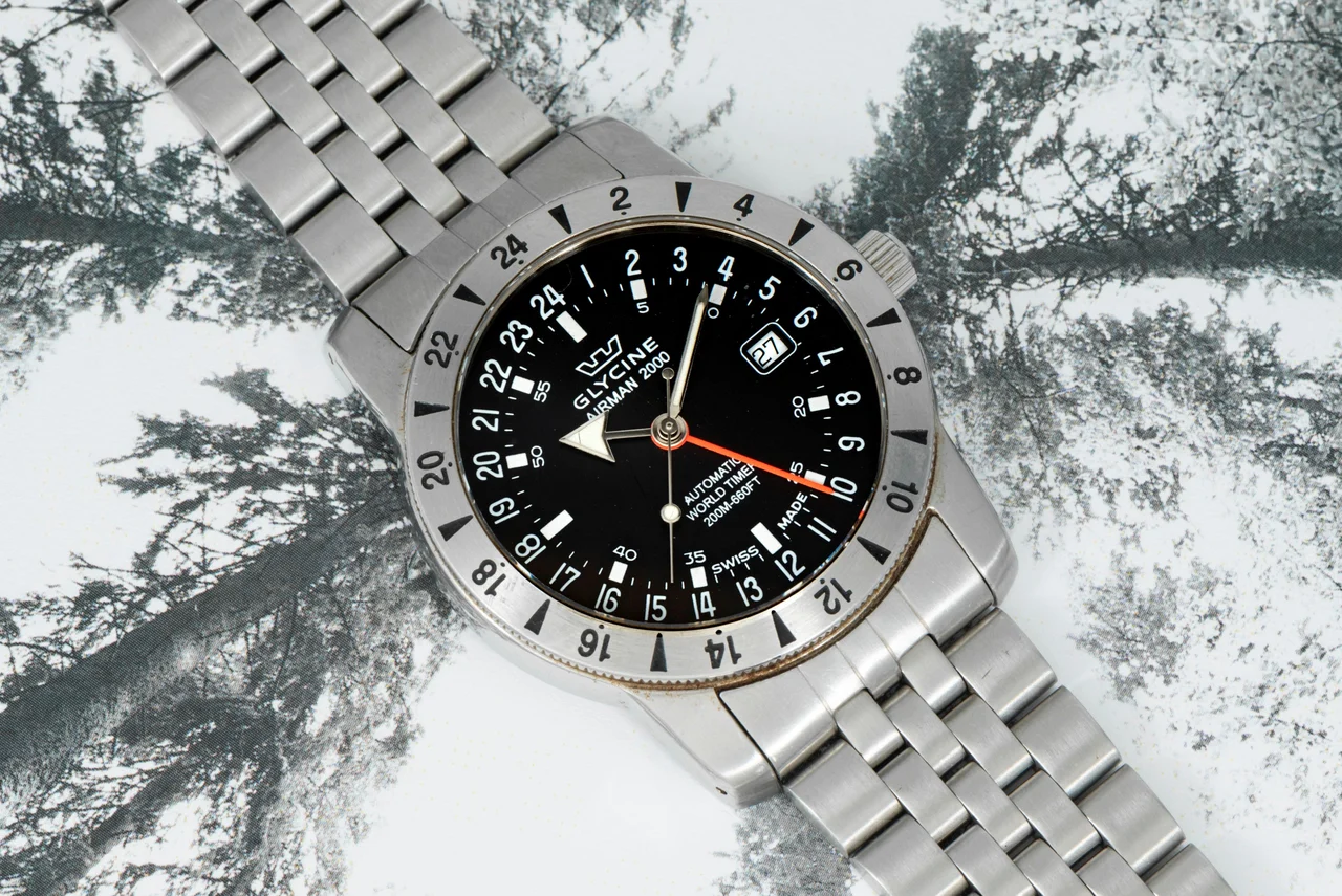 Glycine Airman 40990312 42 mm kol saati