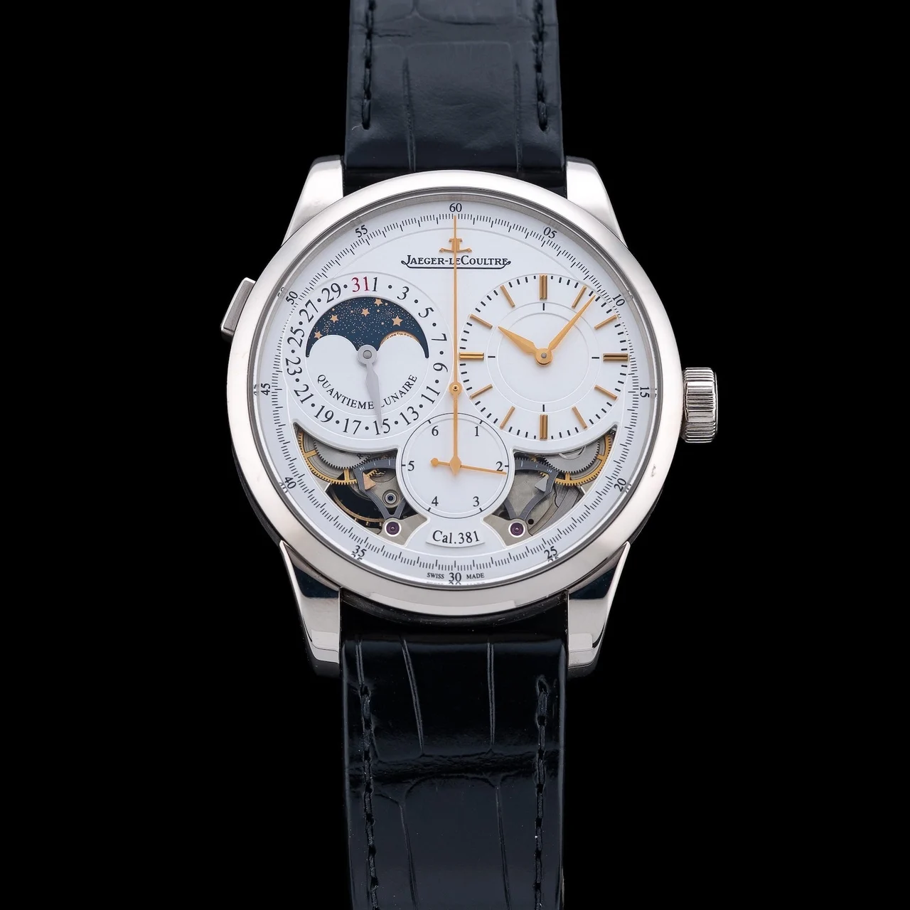 Jaeger-Lecoultre Jaeger LeCoultre Duometre Quantieme Lunaire Q6043420 210009N39824 kol saati