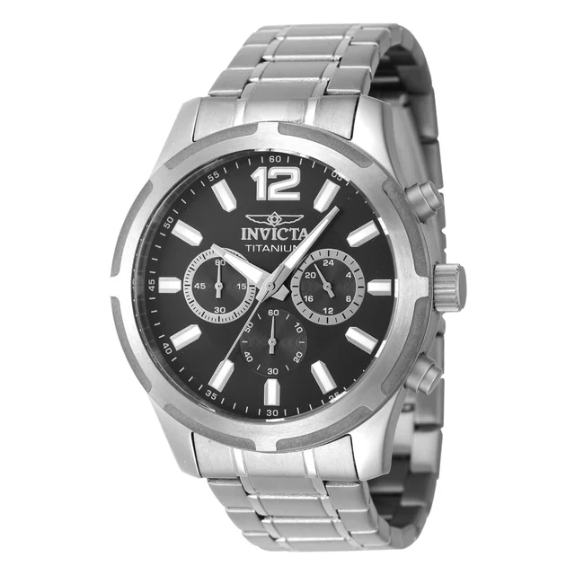 Invicta Solid Titanium Watch - 44.5mm (47511) kol saati
