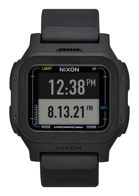 Nixon US Regulus Expedition - All Black A1324-001-00 kol saati