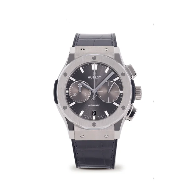Hublot HUBLOT, REF. 521.NX.7071.LR, CLASSIC FUSION CHRONOGRAPH, TITANIUM kol saati