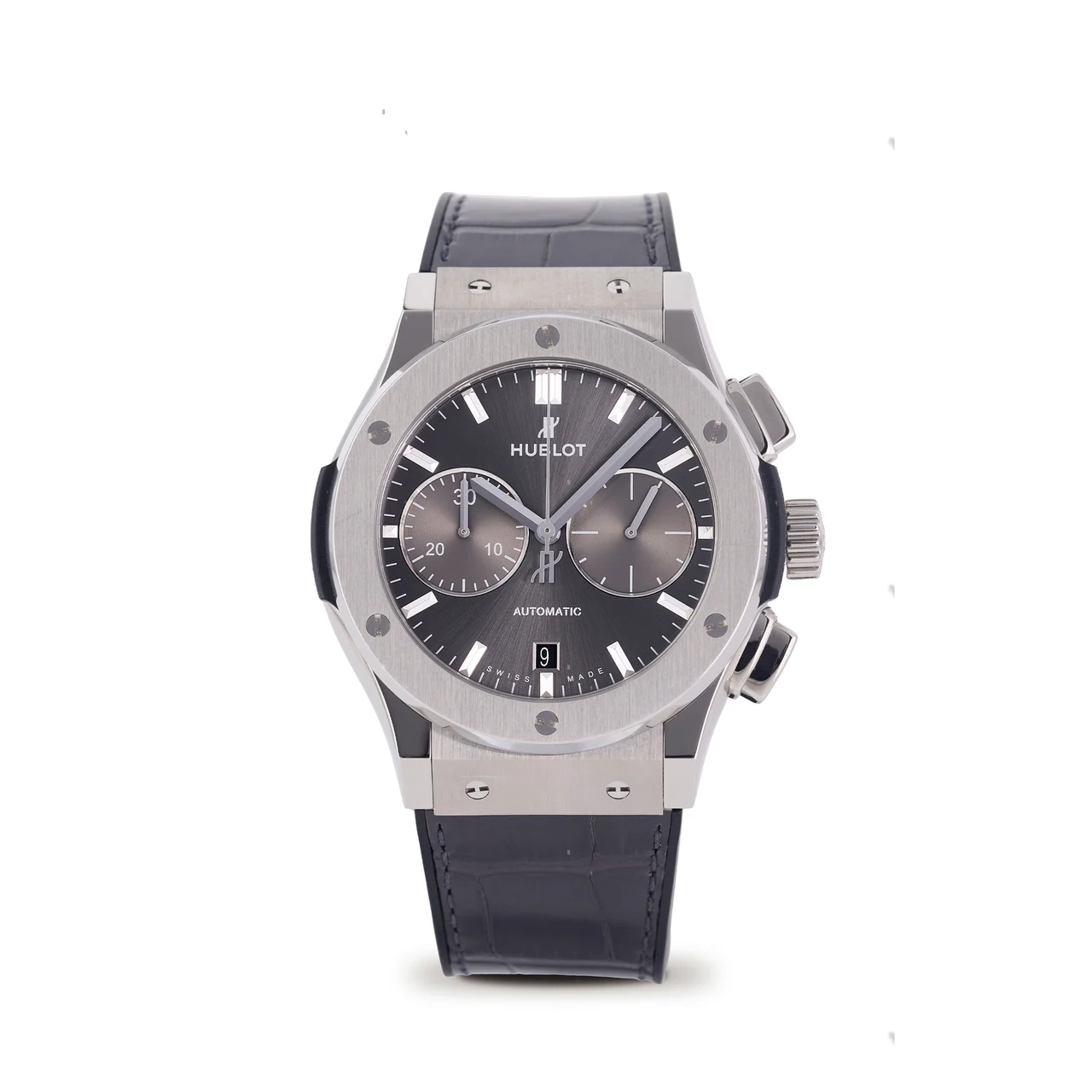 Hublot HUBLOT, REF. 521.NX.7071.LR, CLASSIC FUSION CHRONOGRAPH, TITANIUM 45 mm kol saati