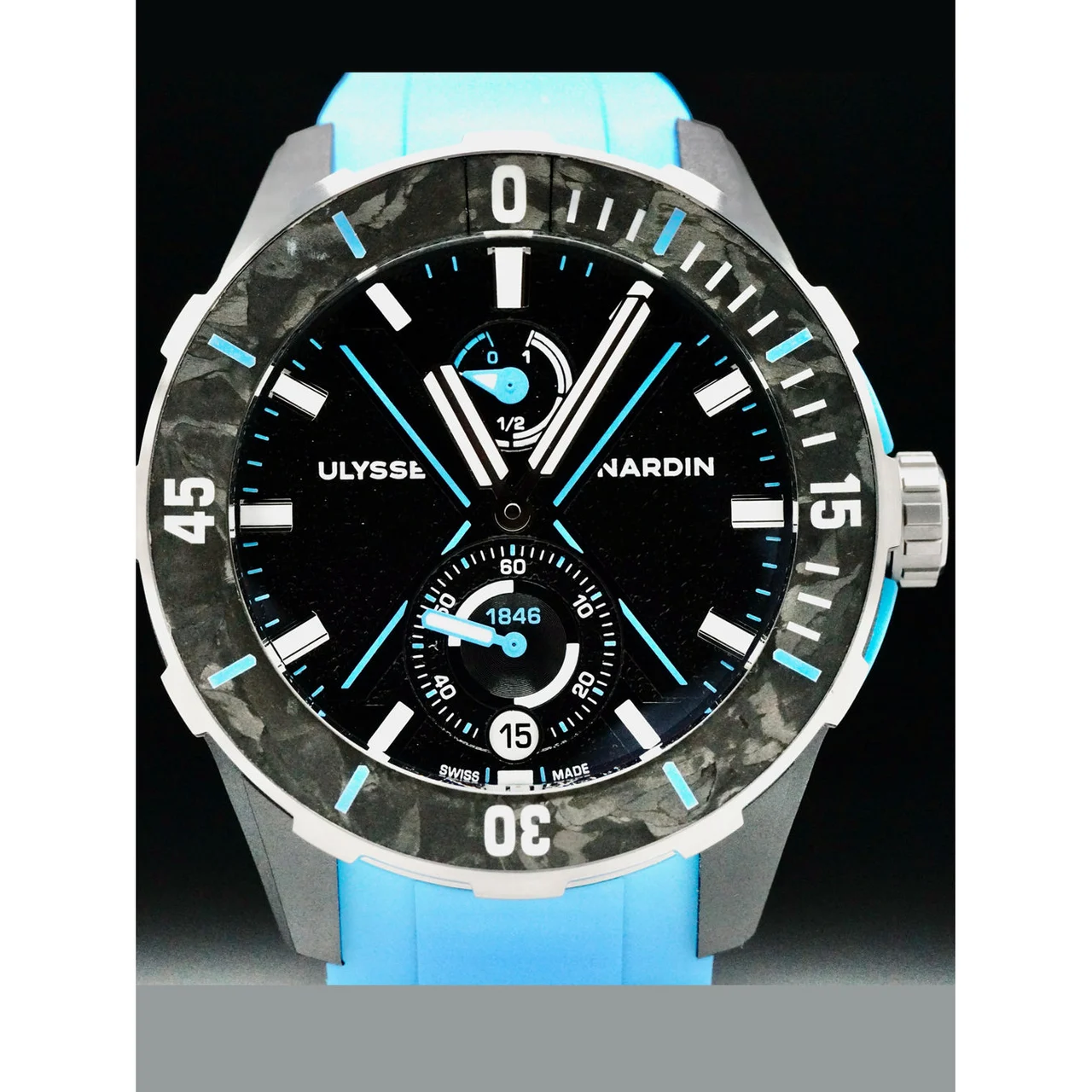 Ulysse Nardin Diver New Azure POC210000071851 44 mm kol saati