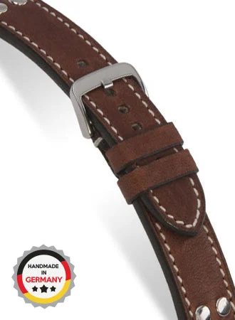 RIOS Pilot Strap Chesterfield - Mahogany 19405/RI kol saati