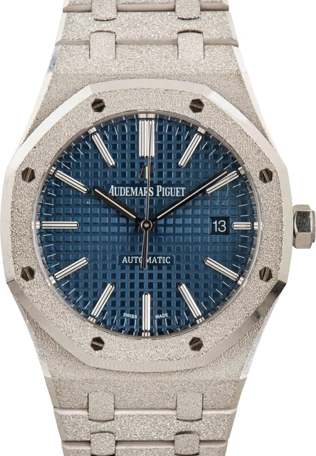 Audemars Piguet Royal Oak Frosted White gold 15410BC.GG.1224BC.01 kol saati