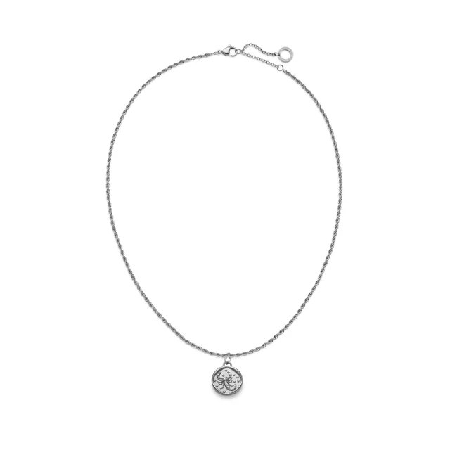 Default Set Scorpio Charm und Halskette Silber PH-JE-1308 kol saati