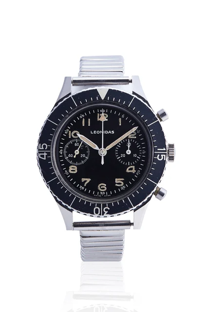 Leonidas LEONIDAS REF. CP2, MILITARY ITALIAN ARMY CHRONOGRAPH FLYBACK, STAINLESS STEEL, WI